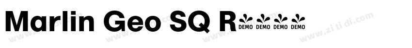 Marlin Geo SQ R字体转换